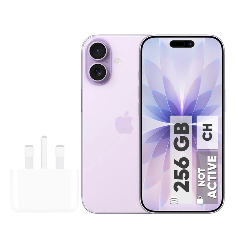 گوشی موبایل اپل مدل iPhone 17 CH دو سیم کارت ظرفیت 256 گیگابایت و رم 8 گیگابایت - نات اکتیو  - به همراه شارژر 20 وات اپل