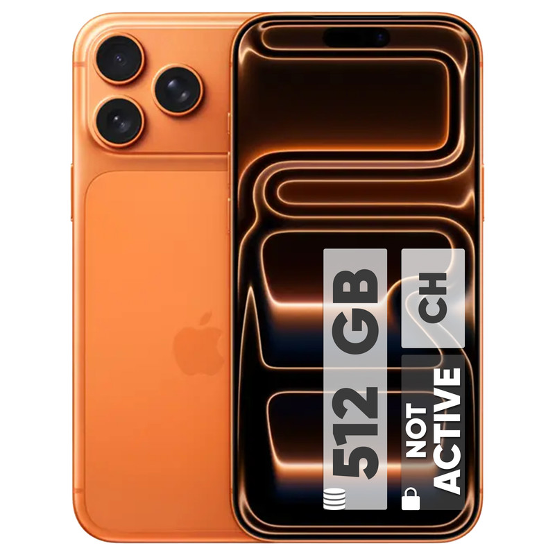 گوشی موبایل اپل مدل iPhone 17 Pro Max CH دو سیم کارت ظرفیت 512 گیگابایت و رم 12 گیگابایت - نات اکتیو