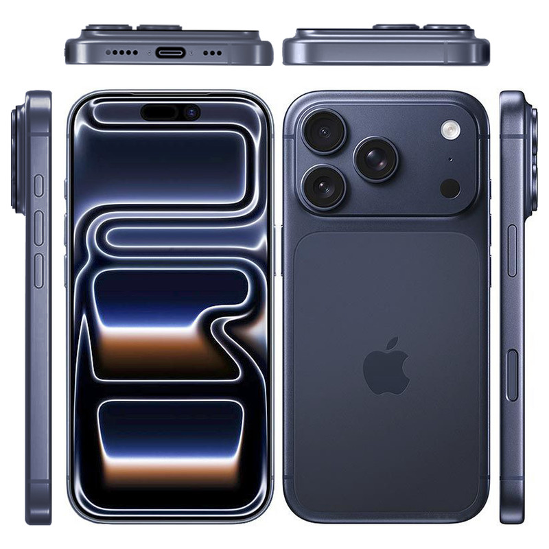 گوشی موبایل اپل مدل iPhone 17 Pro ZAA تک سیم کارت + eSim ظرفیت 1 ترابایت و رم 12 گیگابایت - اکتیو