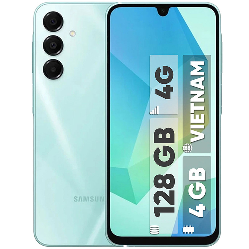 گوشی موبایل سامسونگ مدل Galaxy A16 4G دو سیم کارت ظرفیت 128 گیگابایت و رم 4 گیگابایت - ویتنام
