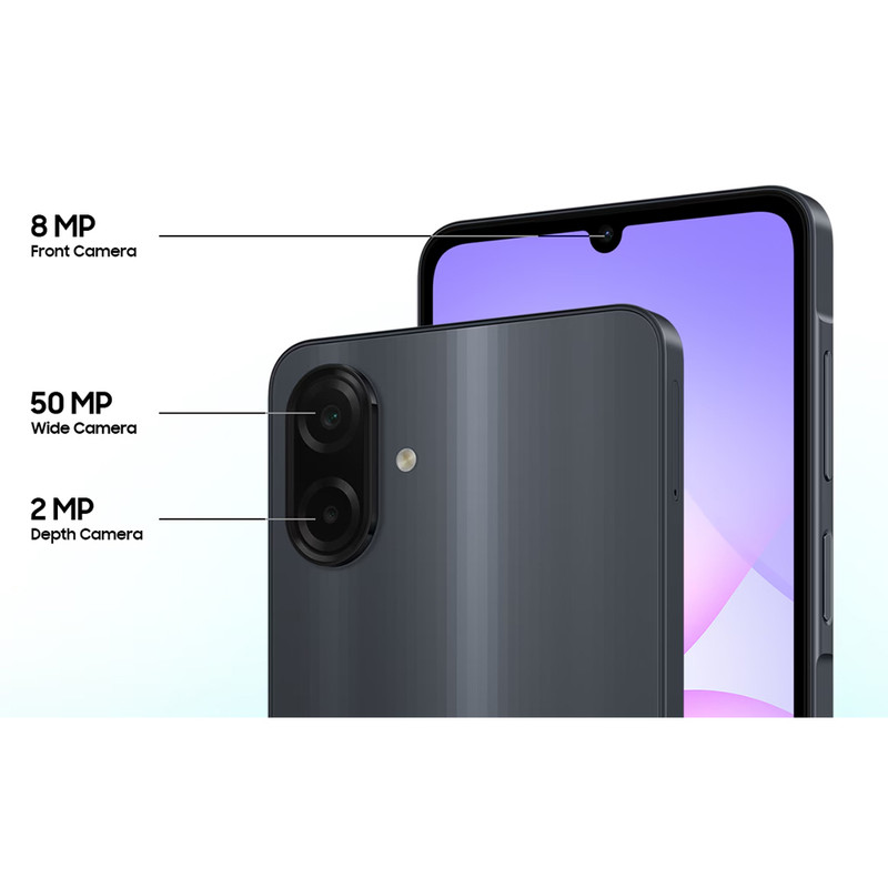 گوشی موبایل سامسونگ مدل Galaxy A07 دو سیم کارت ظرفیت 64 گیگابایت و رم 4 گیگابایت به همراه شارژر 25 وات سامسونگ