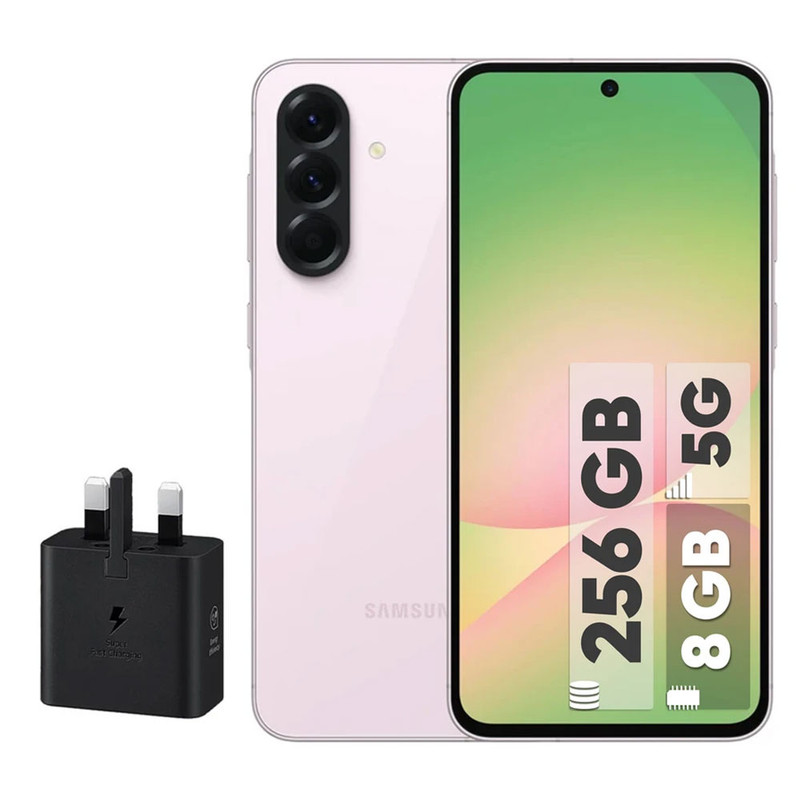 گوشی موبایل سامسونگ مدل Galaxy A56 دو سیم کارت ظرفیت 256 گیگابایت و رم 8 گیگابایت - به همراه شارژر 25 وات سامسونگ