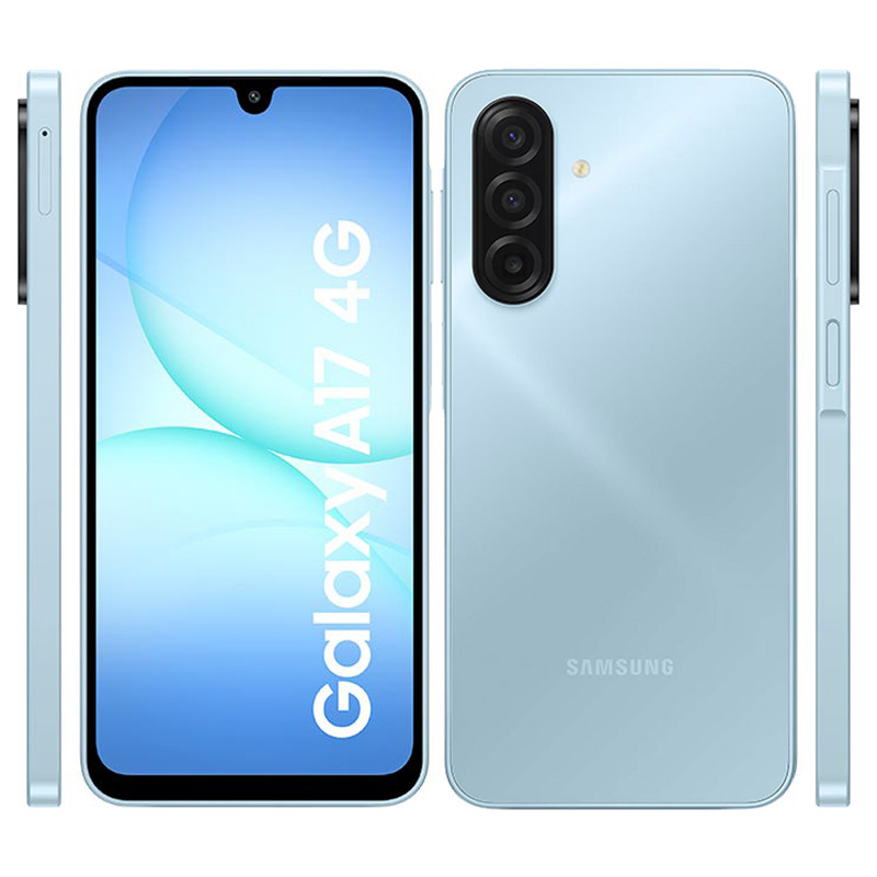 گوشی موبایل سامسونگ مدل Galaxy A17 4G دو سیم کارت ظرفیت 256 گیگابایت و رم 8 گیگابایت - ویتنام - به همراه شارژر 25 وات سامسونگ