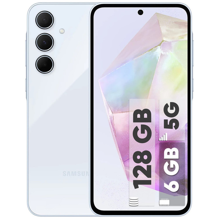 گوشی موبایل سامسونگ مدل Galaxy A35 دو سیم کارت ظرفیت 128 گیگابایت رم 6 گیگابایت