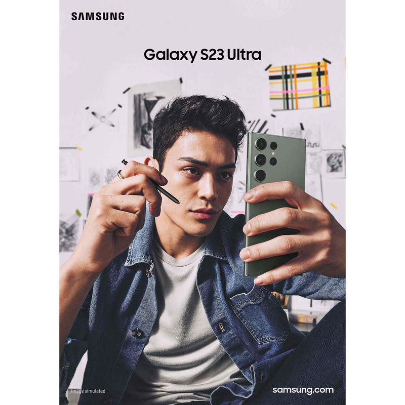 گوشی موبایل سامسونگ مدل Galaxy S23 Ultra دو سیم کارت ظرفیت 256 گیگابایت و رم 12 گیگابایت - ویتنام - به همراه شارژر 45 وات سامسونگ