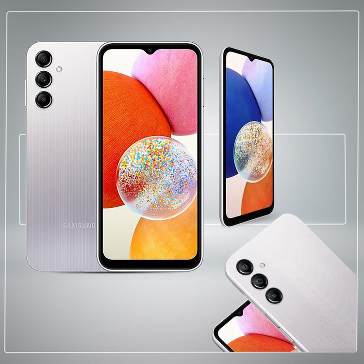 گوشی موبایل سامسونگ مدل Galaxy A14 دو سیم کارت ظرفیت 64 گیگابایت و رم 4 گیگابایت به همراه شارژر سامسونگ - ویتنام