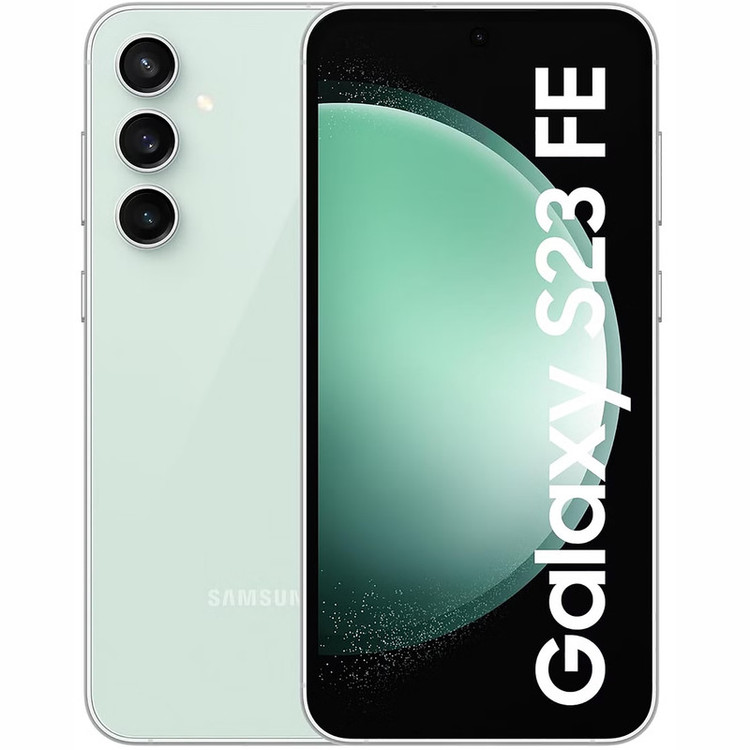 گوشی موبایل سامسونگ مدل Galaxy S23 FE دو سیم کارت ظرفیت 128 گیگابایت و رم 8 گیگابایت به همراه شارژر سامسونگ - ویتنام