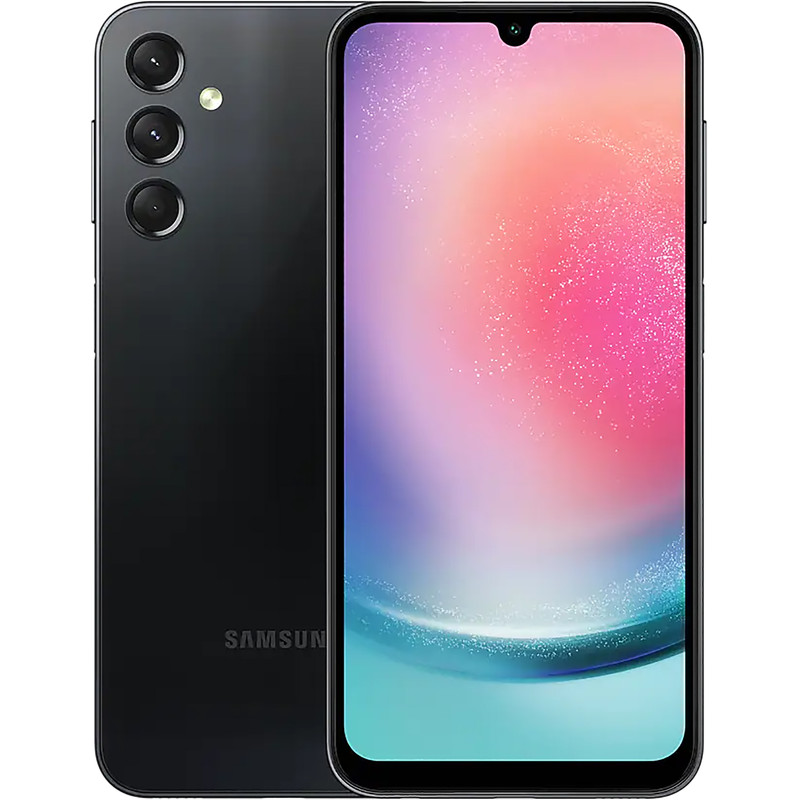 گوشی موبایل سامسونگ مدل Galaxy A24 4G دو سیمکارت ظرفیت 128 گیگابایت رم 4 گیگابایت همراه با شارژر 25 وات