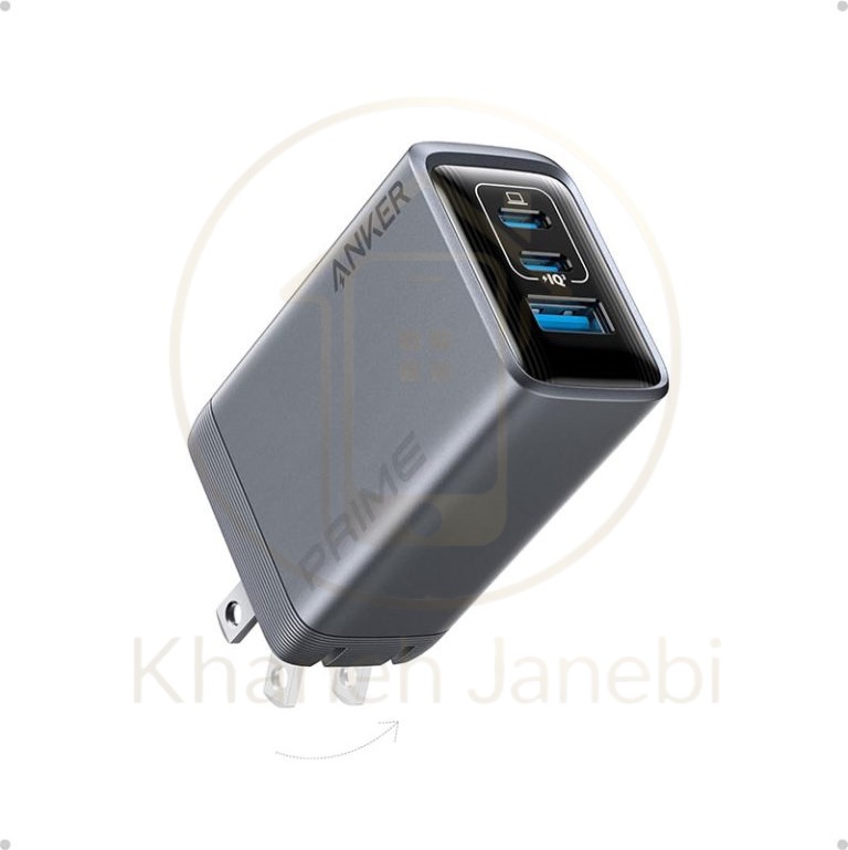 کلگی شارژر انکر مدل ANKER Prime Charger A2688 3 PORT 100W