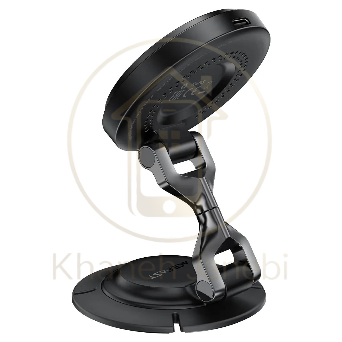 هولدر و شارژر وایرلس مگ سیف ایس فست ACEFAST D65 توان 15 وات