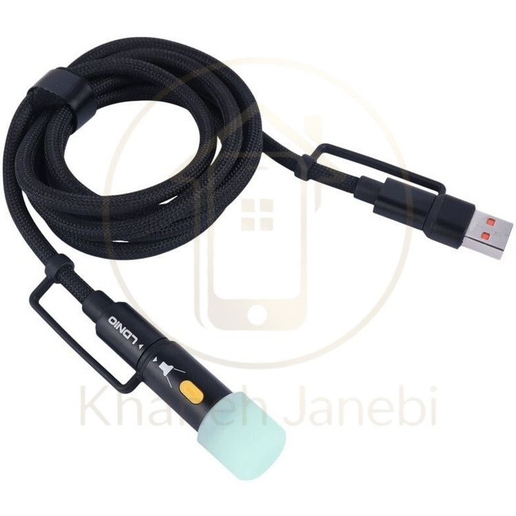 کابل Type C الدینیو LDNIO LC17 Charging Data Cable توان 65 وات