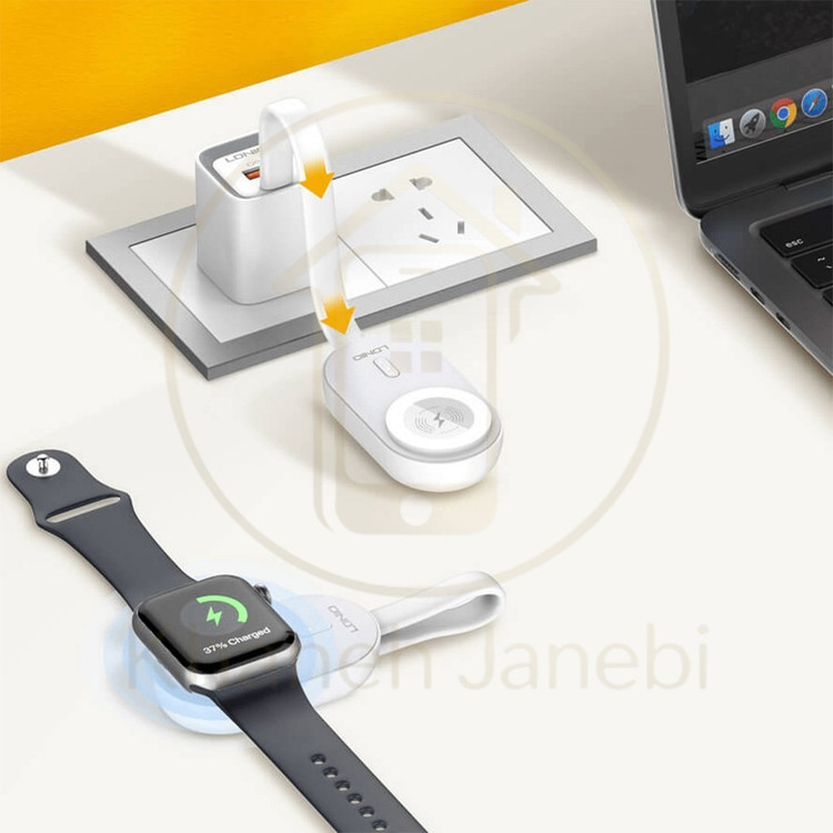 شارژر و پاوربانک اپل واچ 1200 الدینیو Ldnio AW005
