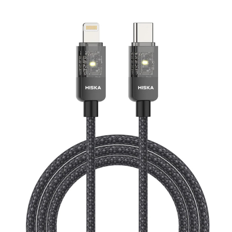 کابل تبدیل USB-C به لایتنینگ هیسکا مدل LX-891CL طول 1 متر