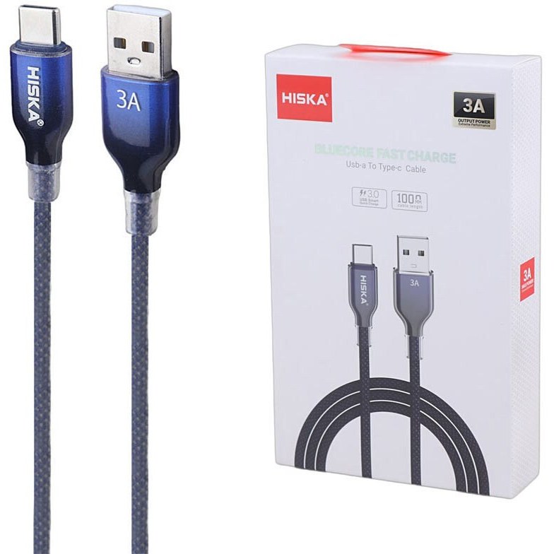 کابل تایپ سی هیسکا مدل LX-911CC ظرفیت ۶۰ وات طول ۱ متر