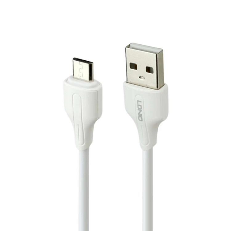 کابل تبدیل USB به microUSB الدینیو مدل LS540 طول 0.2 متر