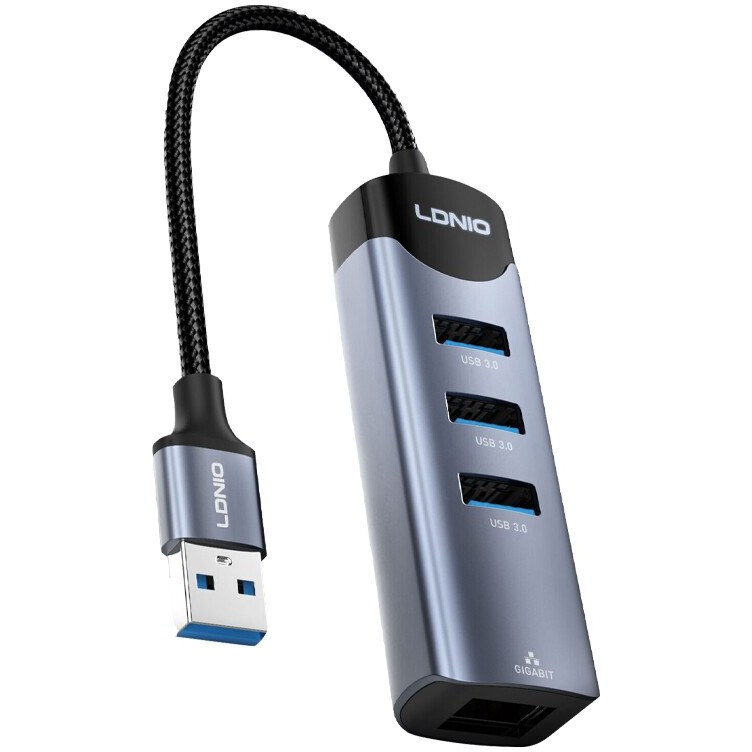 هاب 4 پورت الدینیو LDNIO DS-144u